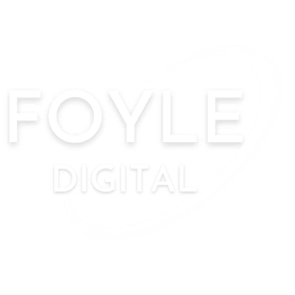 Foyle Digital Logo - White Web Design